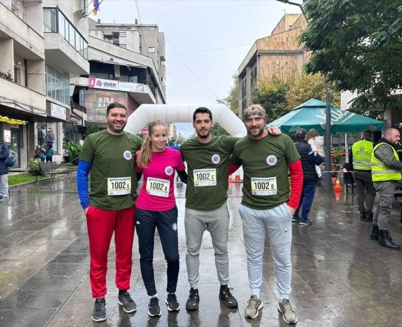 Naša ekipa na 4.Vranjskom polumaratonu