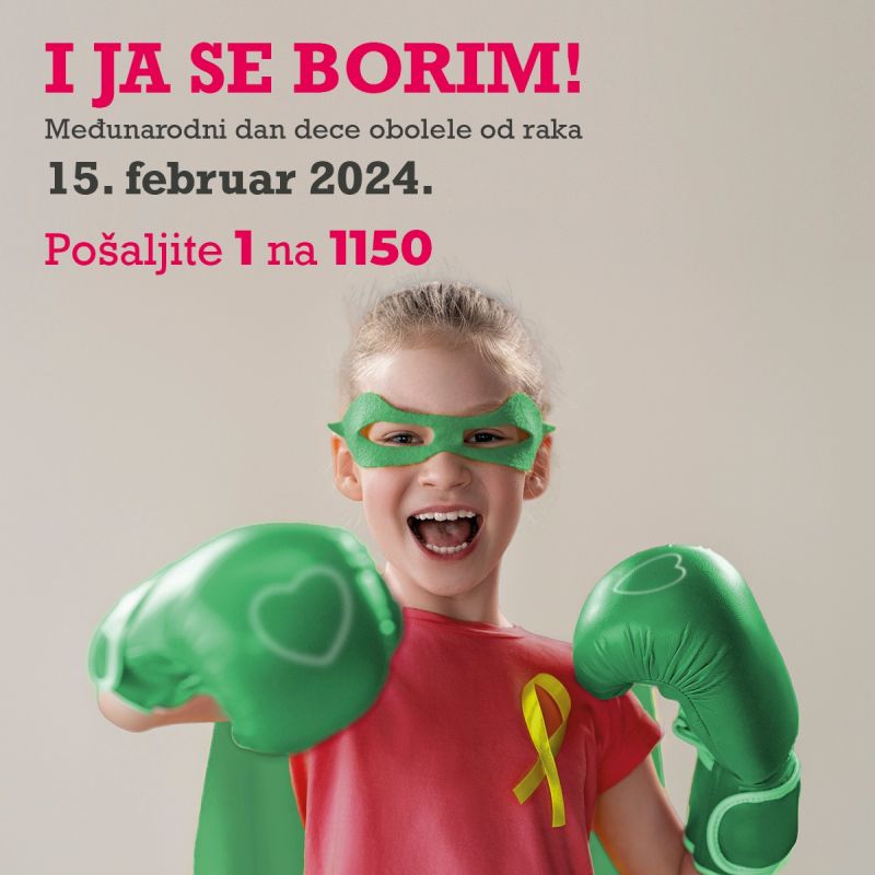Podrška akciji povodom Svetskog dana dece obolele od raka