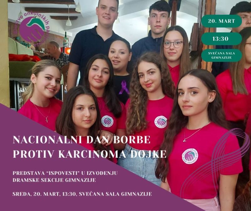 20. mart Nacionalni dan borbe protiv raka dojke