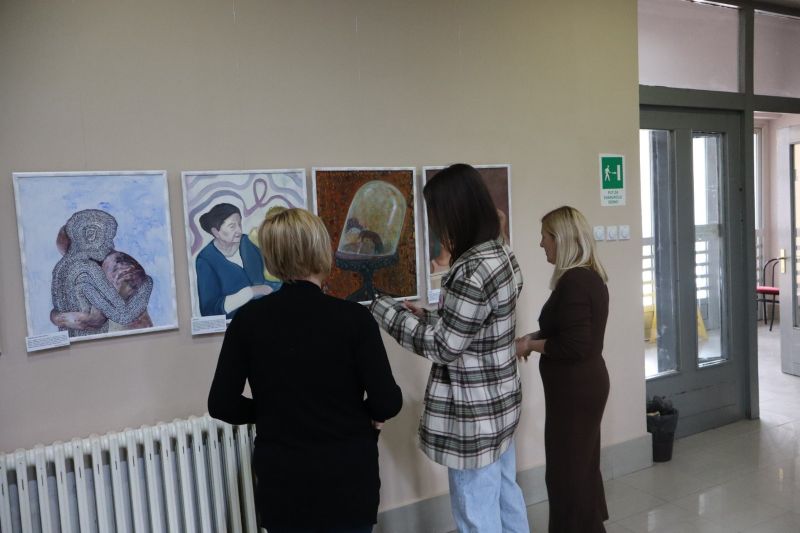 Izložba slika o borbi protiv raka pred Nišlijama!