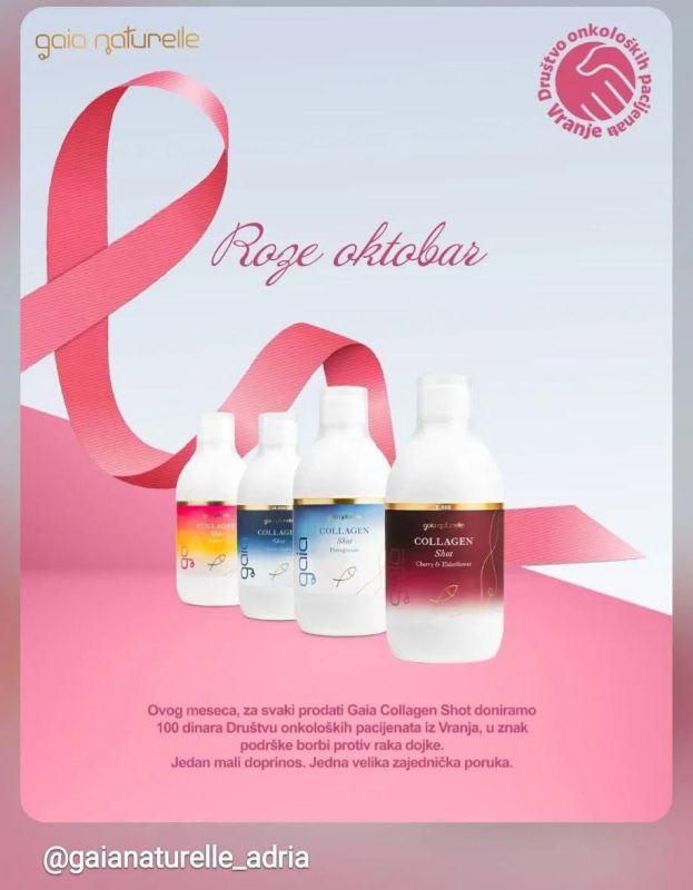 Gaia Naturelle Adria uz nas u ružičastom oktobru